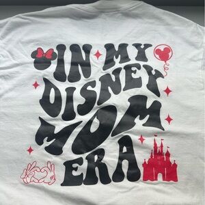 “In my Disney mom era” comfort colors T-shirt size L